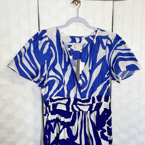 Anthropologie The Somerset Maxi Tiered Dress Womens Size Large - Picture 3 of 11